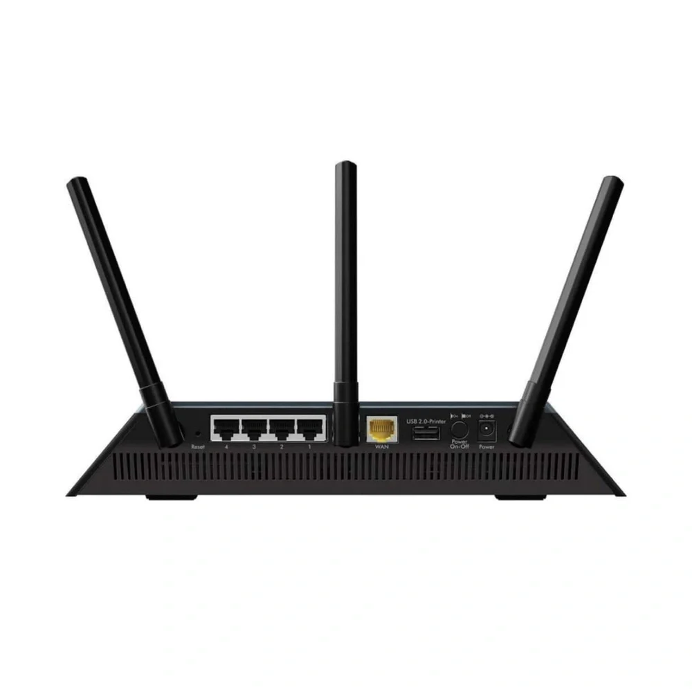 Black Wireless Router - Picture 2 of 3